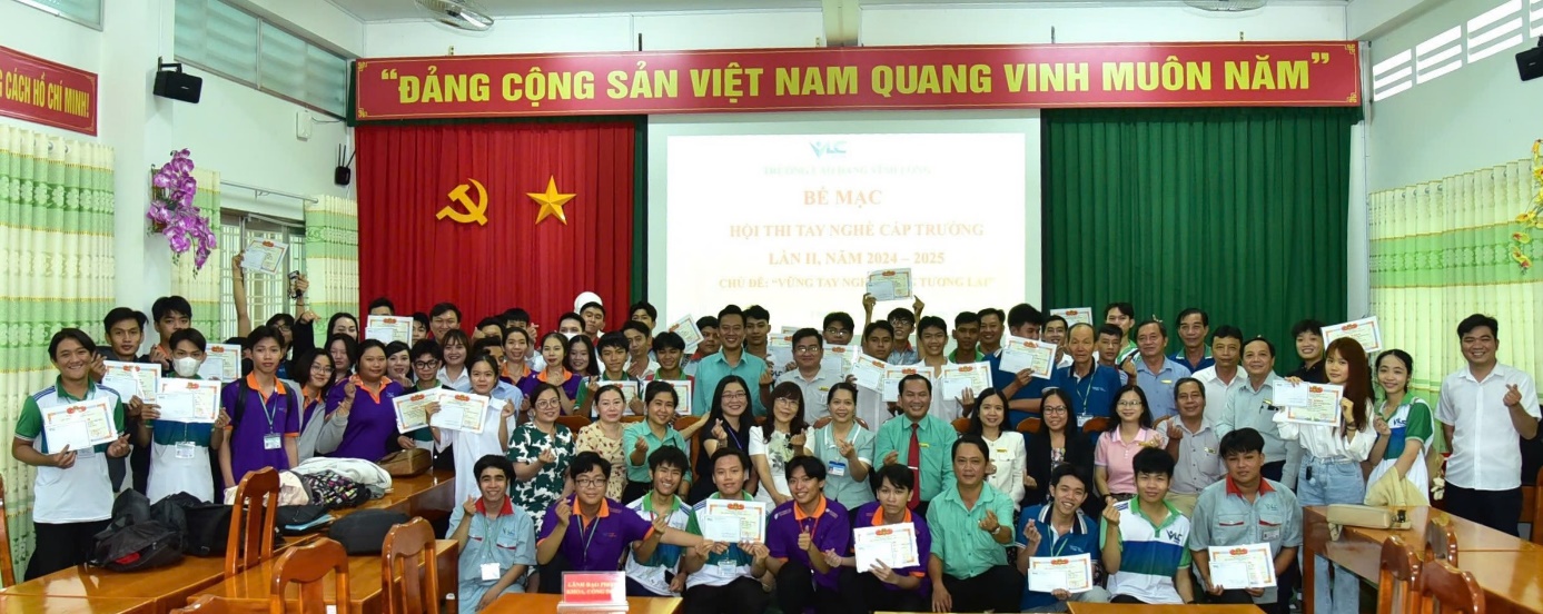 Hội thi tay nghề cấp trường lần 2, năm học 2024 – 2025