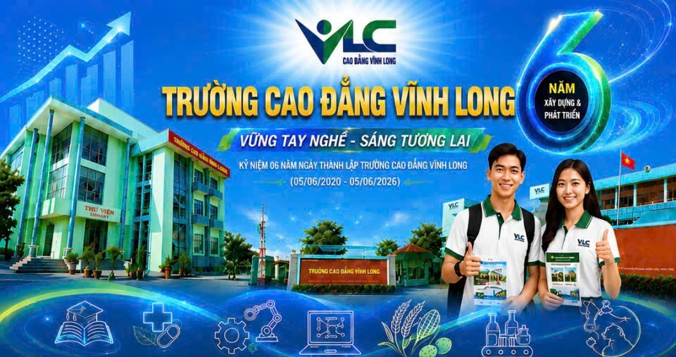 Thông báo Tuyển sinh trình độ Cao đẳng và Trung cấp năm 2026 (Đợt 2)
