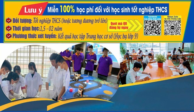 <h3>Tuyển sinh Trung cấp chính quy năm 2026</h3>